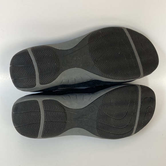 EUC Dansko Black Suede & Fabric Slip On Sneaker - Picture 9 of 13